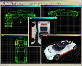 3D Model Editor Screenshot